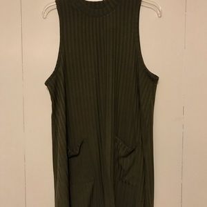 Mock Turtle Neck Dress